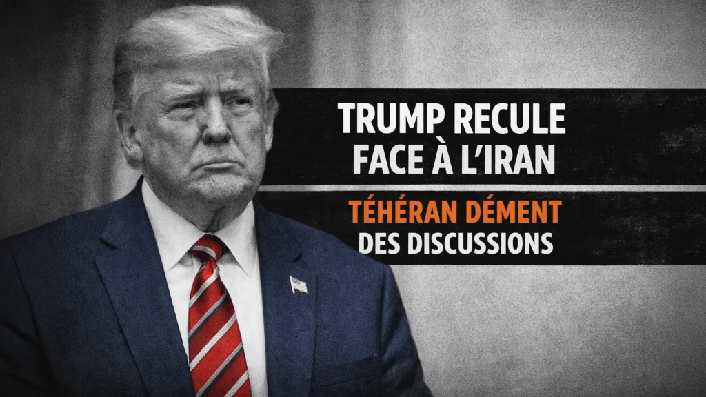 Trump suspend ses frappes contre l’Iran en évoquant des discussions, Téhéran dit que c’est faux