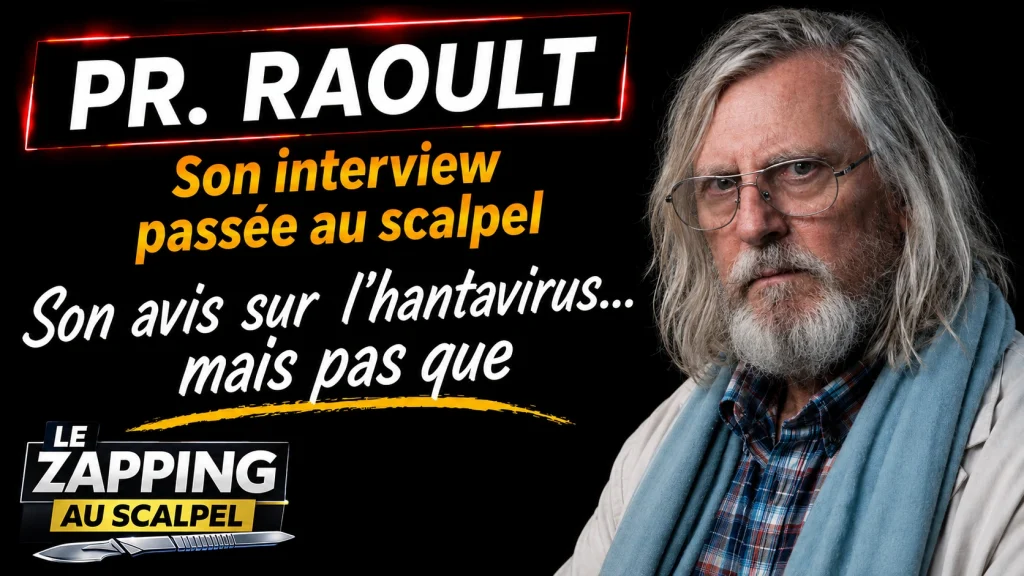 Le Pr Raoult passe l’OMS et Pfizer au scalpel