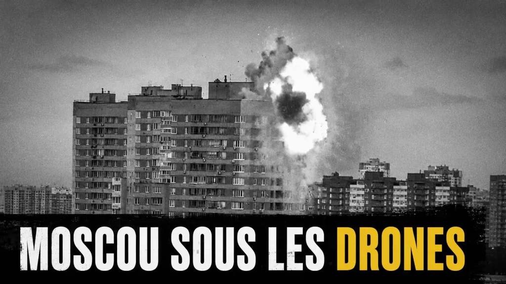 Nuit de chaos : Attaque massive de drones ukrainiens sur la région de Moscou