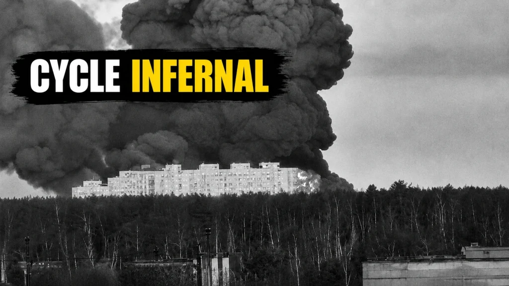 La réponse russe : Kiev sous le déluge