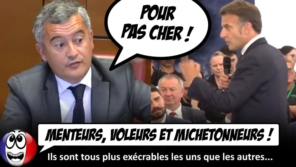 Darmanin se prostitue, Macron s’agace et Ursula von der Leyen tape dans la caisse