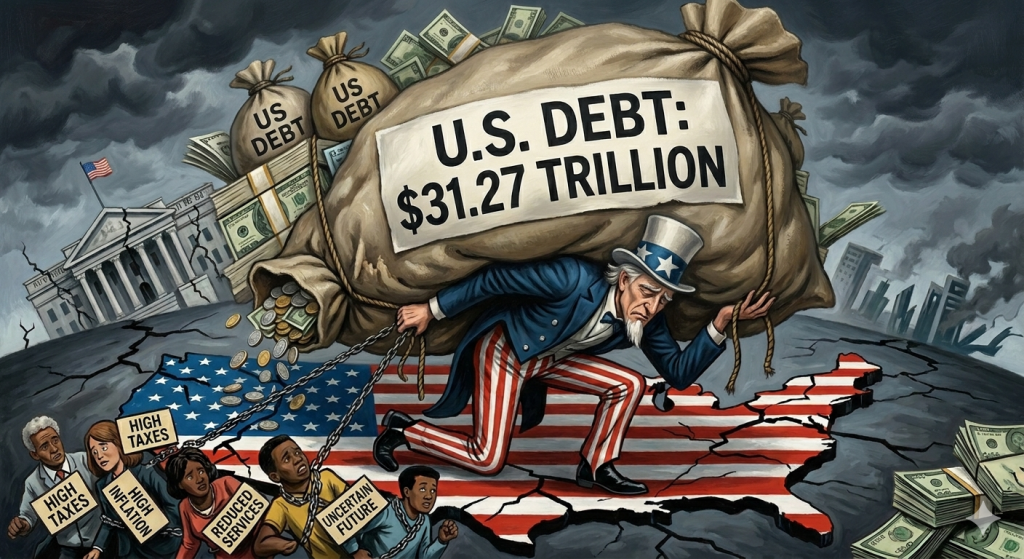 États-Unis : la dette dépasse l’économie — miroir tendu à la France