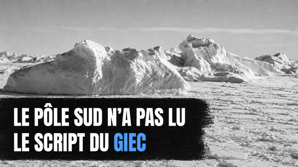 La banquise antarctique continue de faire ce qu’elle veut, malgré le GIEC