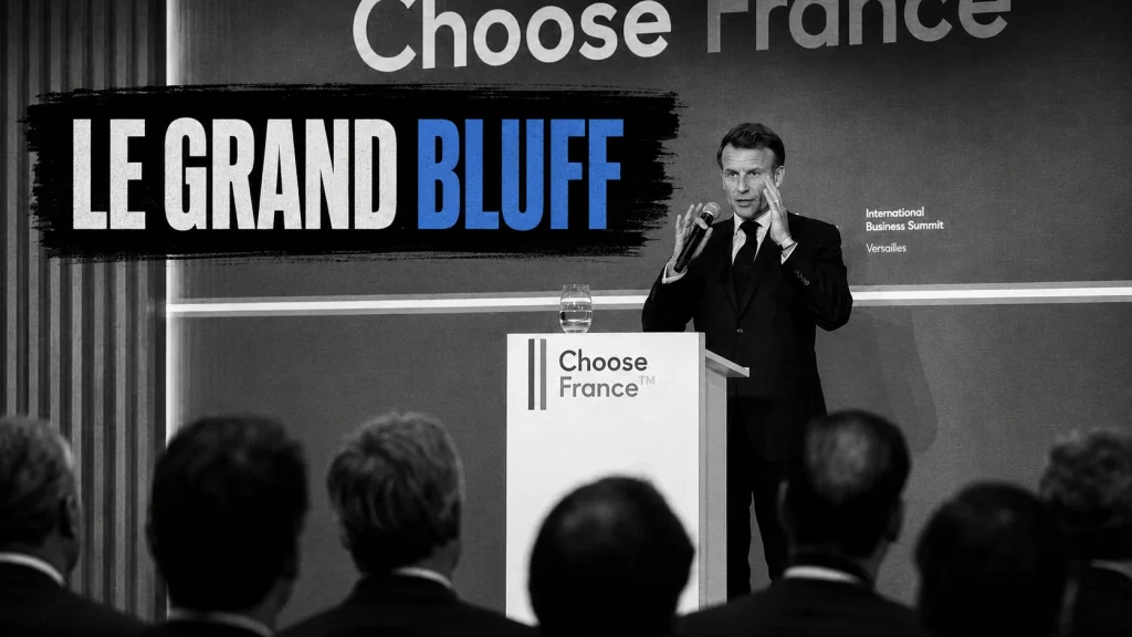 93 milliards d’euros d’investissements annoncés… Macron vend du rêve, SoftBank achète du vent