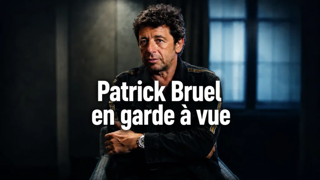 Alerte info — Patrick Bruel a été placé en garde à vue ce lundi 8 juin au matin.