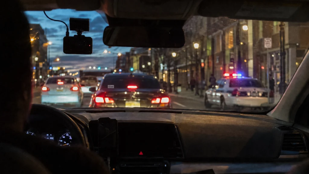 350 000 chauffeurs Uber auraient pu devenir des caméras mobiles pour la police