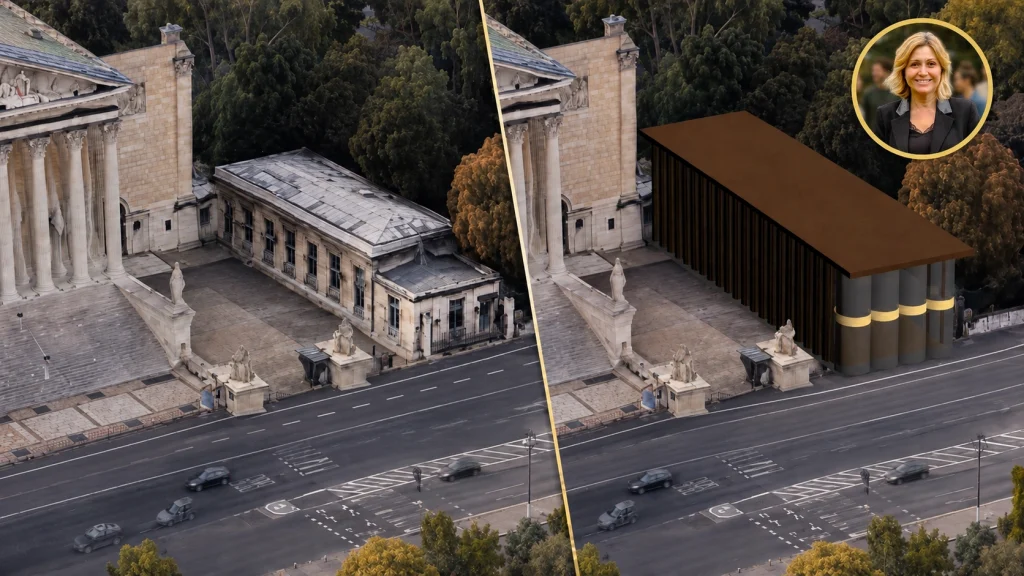 Yaël Braun-Pivet s’accroche à son pavillon de verre à 52,8 millions d’euros