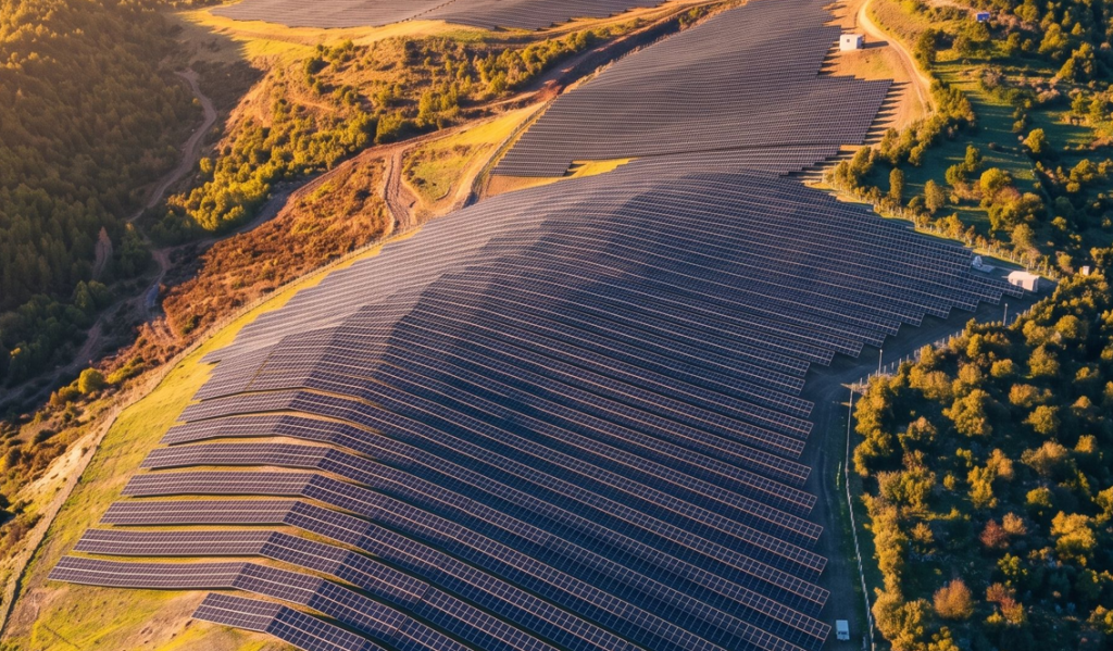 Solaire au sol : 6 100 hectares de forêts rasées pour respecter les objectifs européens d’énergies renouvelables