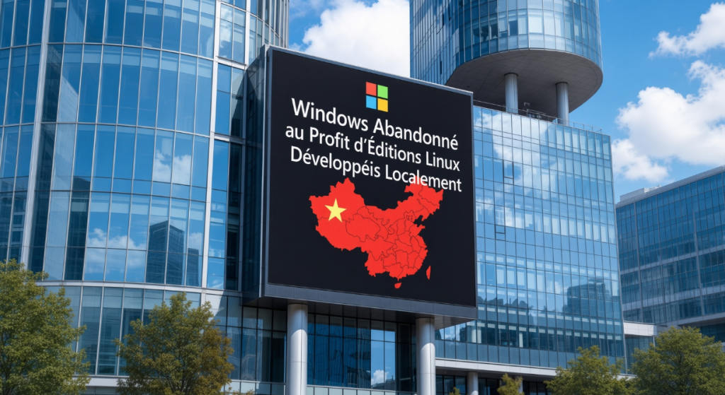 Microsoft: Pékin annonce l’abandon de Windows au profit d’éditions Linux développées localement